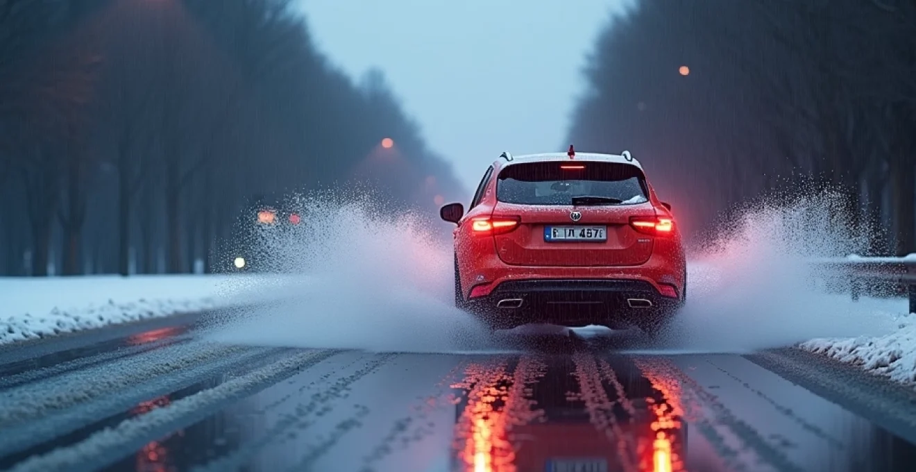 conduite sous la pluie