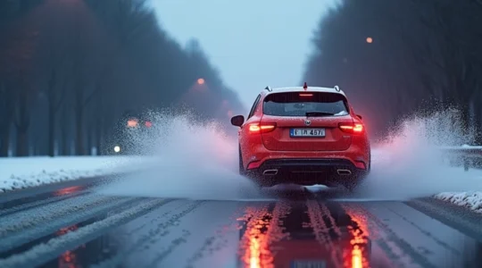 conduite sous la pluie